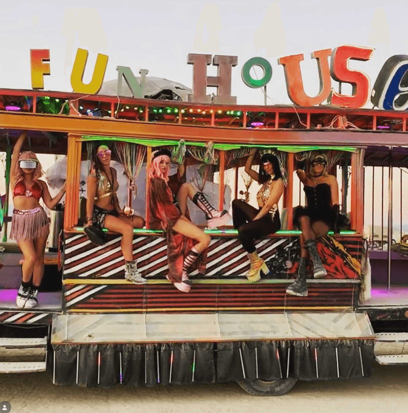 Dancers at a Playground event